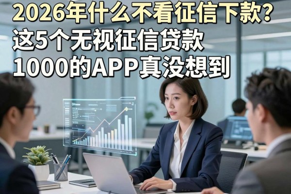 2026年什么不看征信下款?这5个无视征信贷款1000的APP真没想到!