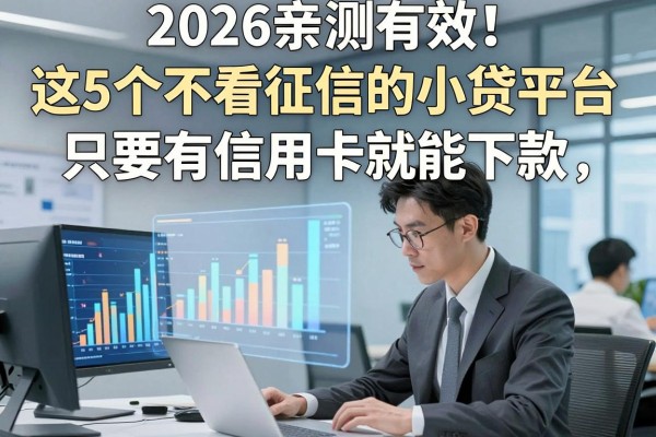 2026亲测有效!这5个不看征信的小贷平台,只要有信用卡就能下款