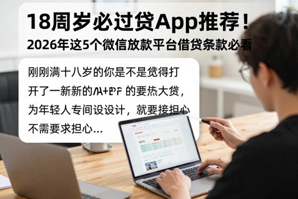 18周岁必过贷款app推荐!2026年这5个微信放款平台借款条款必看