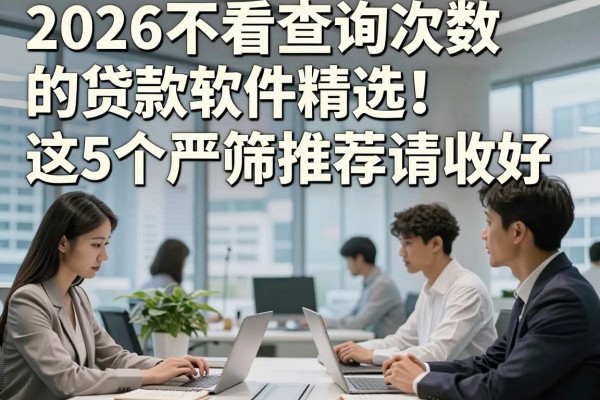 2026不看查询次数的贷款软件精选!这5个严筛推荐请收好