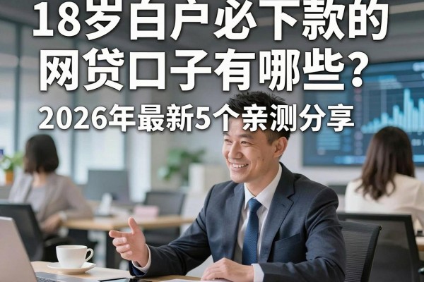 18岁白户必下款的网贷口子有哪些?2026年最新5个亲测分享!