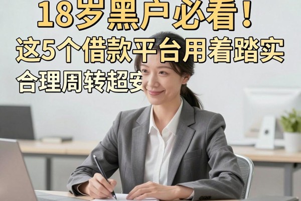 18岁黑户必看!这5个借款平台用着踏实,合理周转超安心