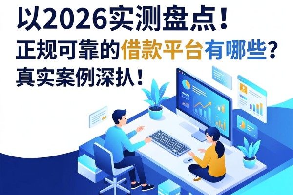 2026实测盘点！正规可靠的借款平台有哪些？真实案例深扒！