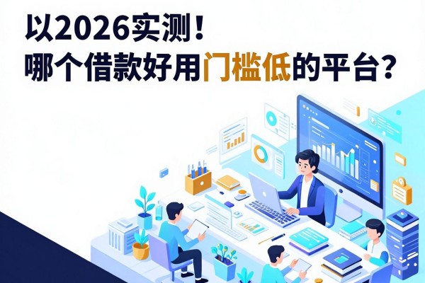 2026实测！哪个借款好用门槛低的平台？这5家覆盖多种应急场景的靠谱平台一定要看
