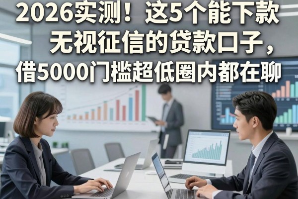 2026实测!这5个能下款无视征信的贷款口子,借5000门槛超低圈内都在聊
