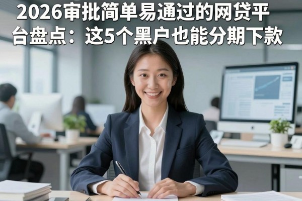 2026审批简单易通过的网贷平台盘点：这5个黑户也能分期下款