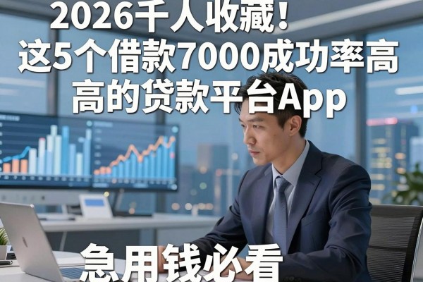 2026千人收藏!这5个借款7000成功率高的贷款平台App,急用钱必看