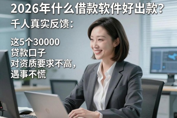 2026年什么借款软件好出款?千人真实反馈:这5个30000贷款口子对资质要求不高,遇事不慌!