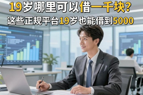 19岁哪里可以借一千块?这些正规平台19岁也能借到5000