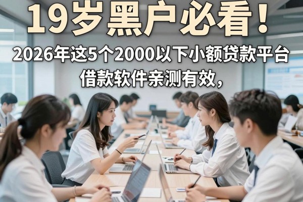 19岁黑户必看!2026年这5个2000以下小额贷款平台,借款软件亲测有效