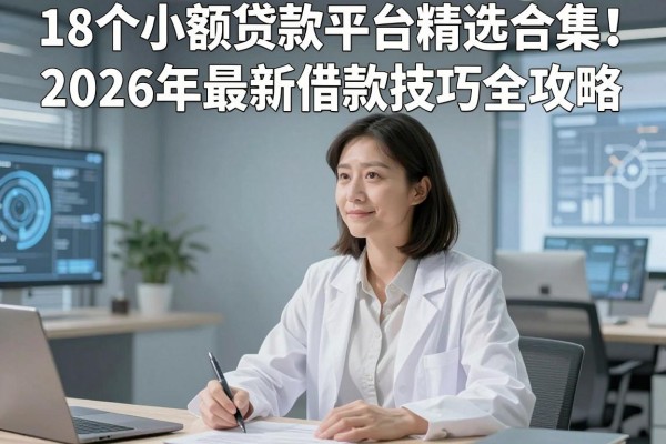 18个小额贷款平台精选合集!2026年最新借款技巧全攻略