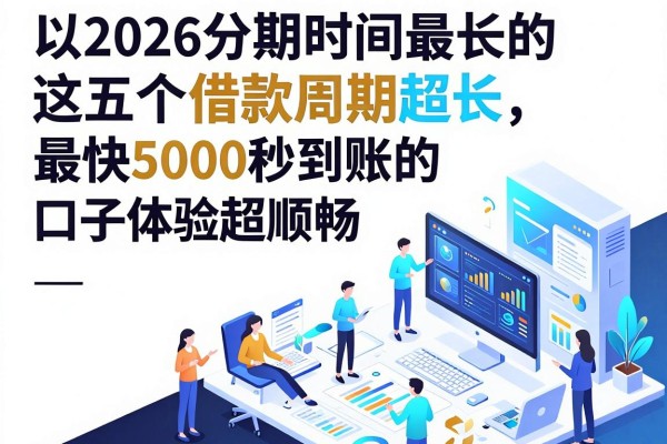 2026分期时间最长的网贷平台盘点:这五个借款周期超长、最快5000秒到账的口子体验超顺畅