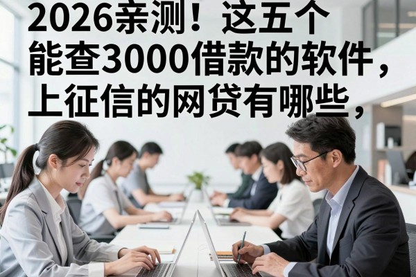 2026亲测!这五个能查3000借款的软件,上征信的网贷有哪些?