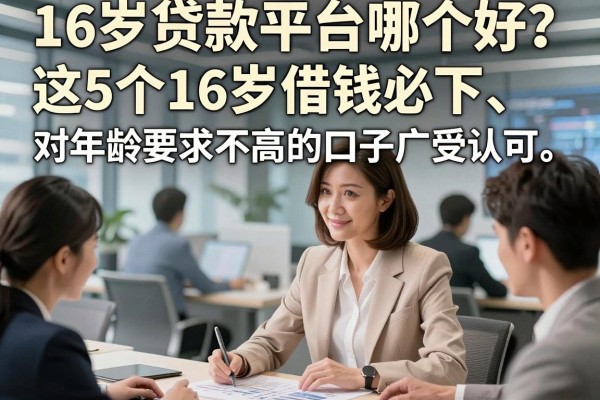 16岁贷款平台哪个好？这5个16岁借钱必下、对年龄要求不高的口子广受认可