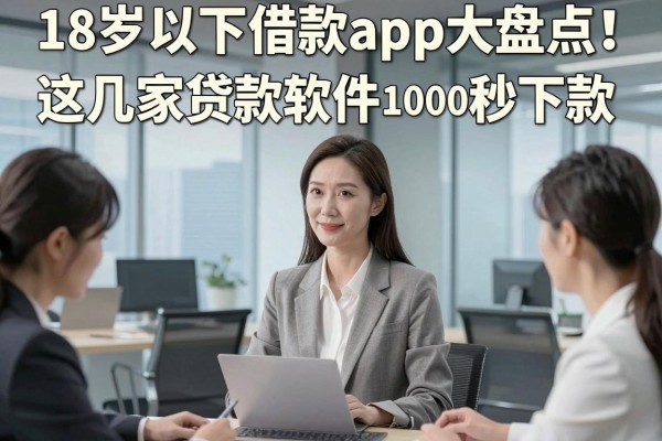 18岁以下借款app大盘点!这几家贷款软件号称1000元秒下款