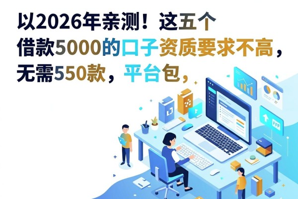 2026年亲测！这五个借款5000的口子资质要求不高，堪称无需门槛贷款的平台包下5000