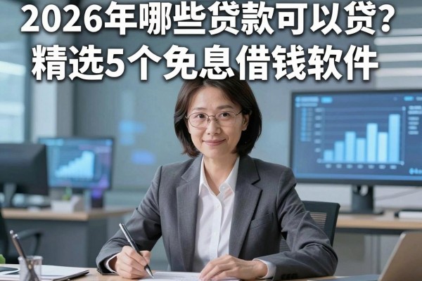 2026年哪些贷款可以贷?精选5个免息借钱软件,速看!