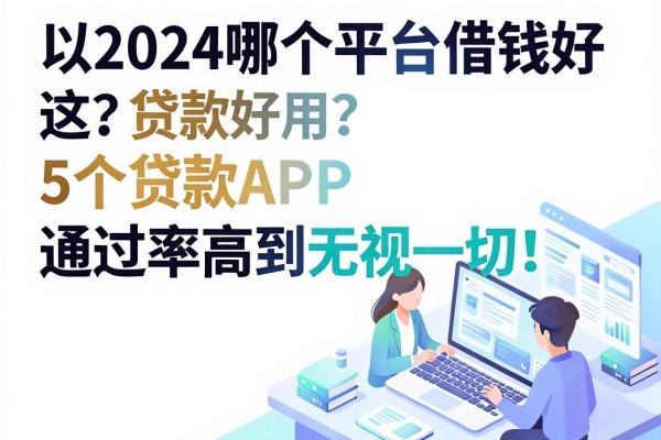 2024哪个平台借钱好用?这5个贷款APP通过率高到无视一切!