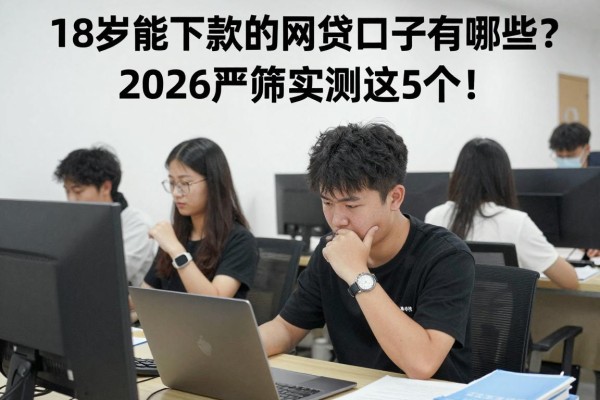18岁能下款的网贷口子有哪些？2026严筛实测这5个！