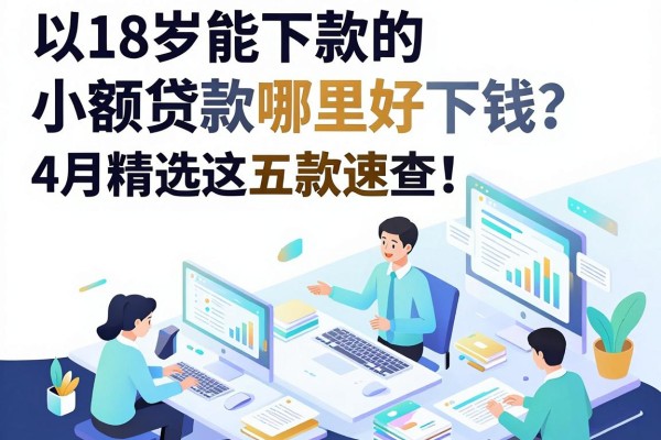 18岁能下款的小额贷款哪里好下钱?4月精选这五款速查!