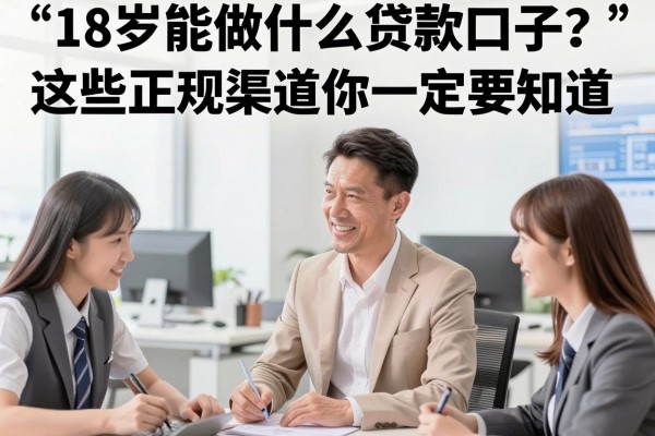 18岁能做什么贷款口子？这些正规渠道你一定要知道！
