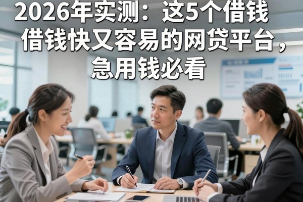 2026年实测:这5个借钱快又容易的网贷平台,急用钱必看!