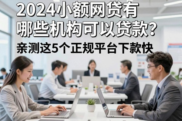 2024小额网贷有哪些机构可以贷款？亲测这5个正规平台下款快