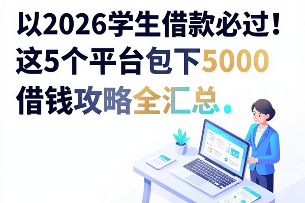 2026学生借款必过!这5个平台包下5000,借钱攻略全汇总