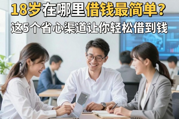 18岁在哪里借钱最简单?这5个省心渠道让你轻松借到钱!