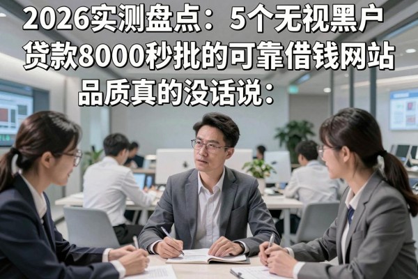 2026实测盘点:5个无视黑户、贷款8000秒批的可靠借钱网站,品质真的没话说!