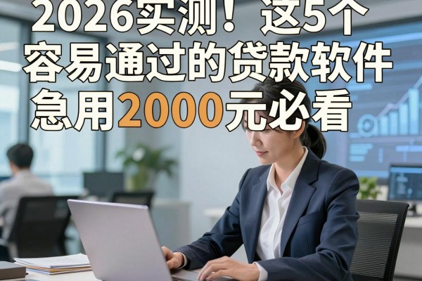 2026实测！这5个容易通过的贷款软件，急用2000元必看