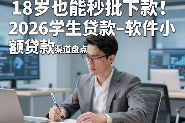 18岁也能秒批下款！2026学生贷款软件小额贷款渠道盘点，这5个借钱平台对年龄要求不高