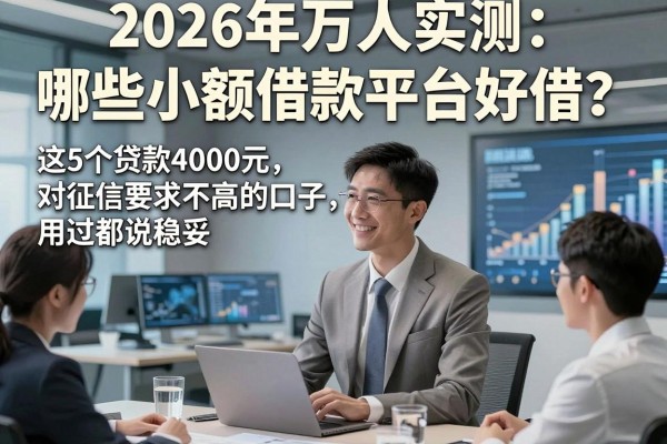 2026年万人实测：哪些小额借款平台好借？这5个贷款4000元、对征信要求不高的口子，用过都说稳妥！
