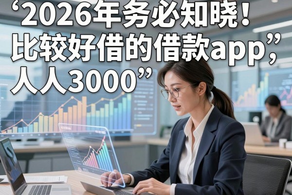 2026年务必知晓!比较好借的借款app人人3000,深度评析五个容易借钱的平台