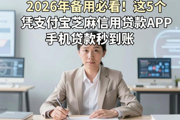 2026年备用必看!这5个凭支付宝芝麻信用贷款APP,手机贷款秒到账