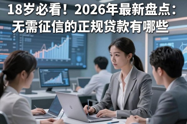 18岁必看!2026年最新盘点:无需征信的正规贷款有哪些?