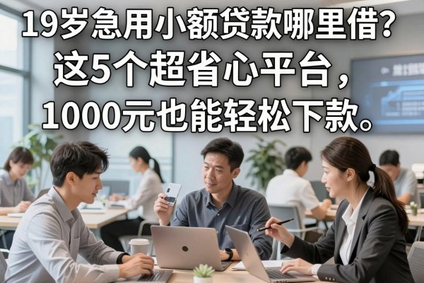 19岁急用小额贷款哪里借?这5个超省心平台,1000元也能轻松下款!