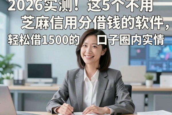 2026实测!这5个不用芝麻信用分借钱的软件,轻松借1500的口子圈内实情