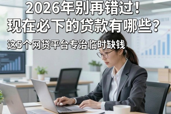 2026年别再错过！现在必下的贷款有哪些？这5个网贷平台专治临时缺钱