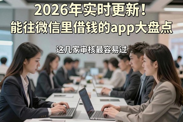 2026年实时更新！能往微信里借钱的app大盘点，这几家审核最容易过