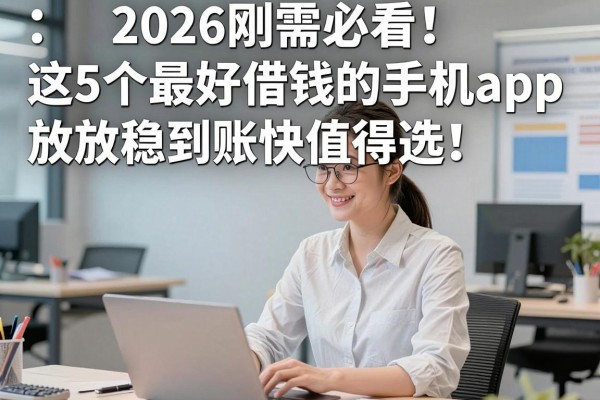 2026刚需必看!这5个最好借钱的手机app,放款稳到账快值得选