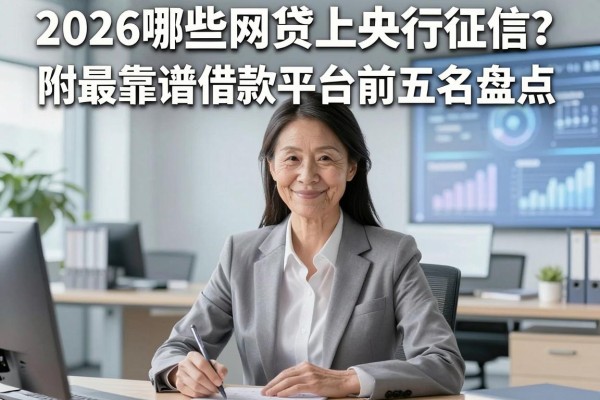 2026哪些网贷上央行征信?附最靠谱借款平台前五名盘点