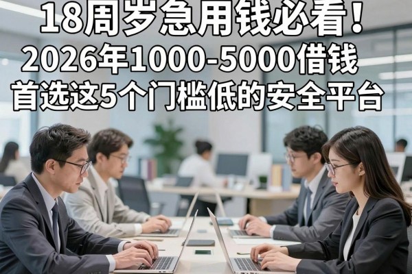 18周岁急用钱必看！2026年1000-5000借钱首选这5个门槛低的安全平台