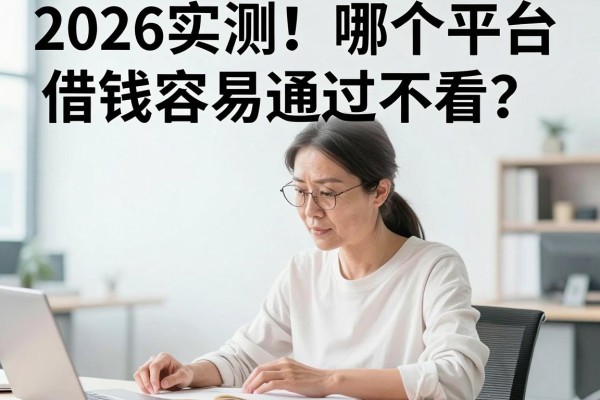 2026实测！哪个平台借钱容易通过不看？这5个小额贷款软件秒下款！