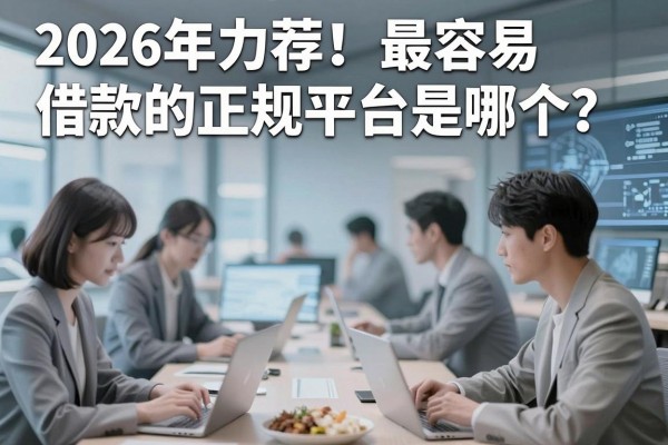 2026年力荐！最容易借款的正规平台是哪个？深度挖掘这5个！