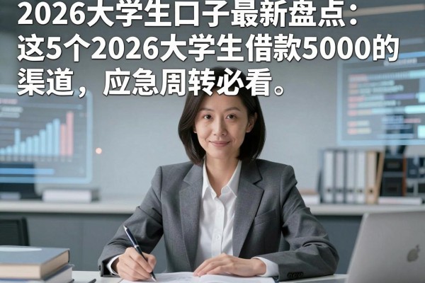 2026大学生口子最新盘点:这5个2026大学生借款5000的渠道,应急周转必看!