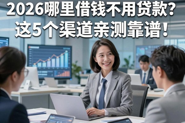 2026哪里借钱不用贷款？这5个渠道亲测靠谱，速看！