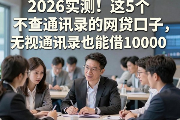 2026实测!这5个不查通讯录的网贷口子,无视通讯录也能借10000