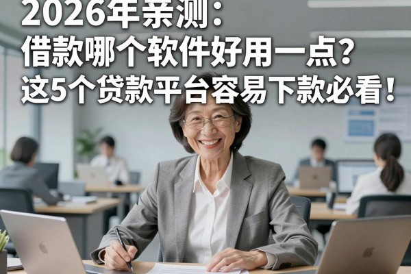 2026年亲测:借款哪个软件好用一点?这5个贷款平台容易下款必看!