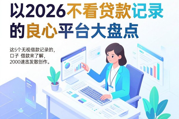 2026不看贷款记录的良心平台大盘点,这5个无视借款记录的口子2000速来了解
